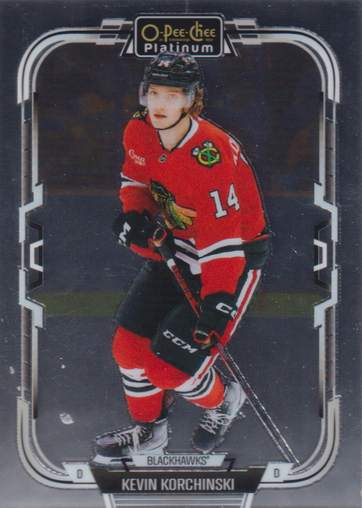 2025/26 O-Pee-Chee Platinum – Kevin Korchinski Chicago Blackhawks 143