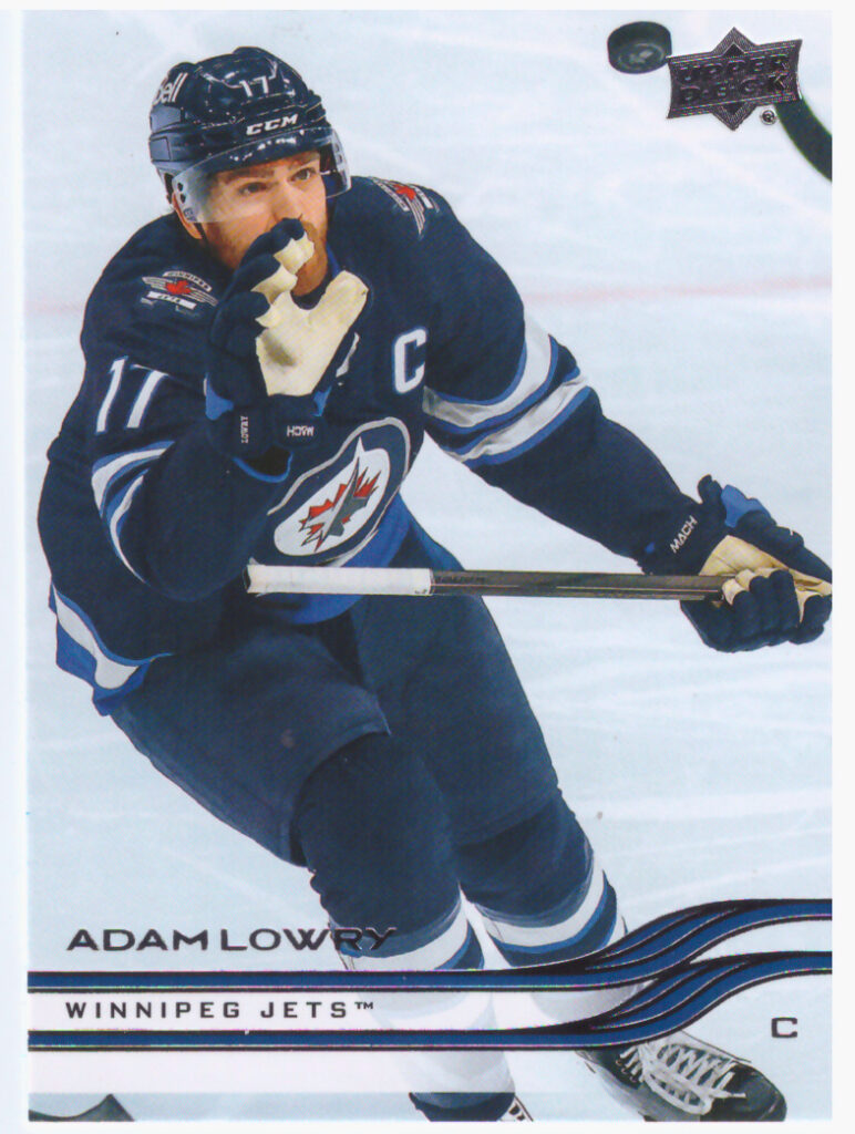 2025/26 Upper Deck Series 2 – Adam Lowry Winnipeg Jets 448