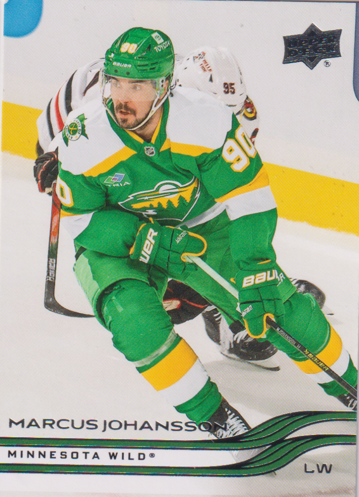 2025/26 Extended – Marcus Johansson Minnesota Wild 564