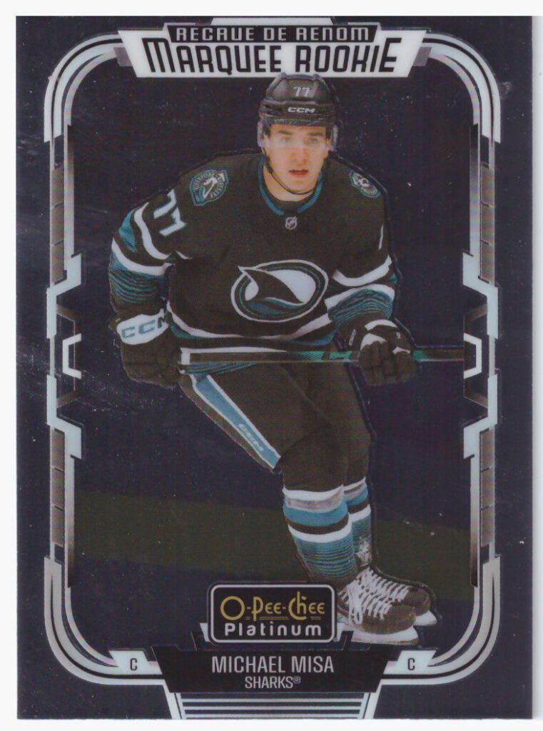 2025/26 O-Pee-Chee Platinum – Michael Misa San Jose Sharks 229