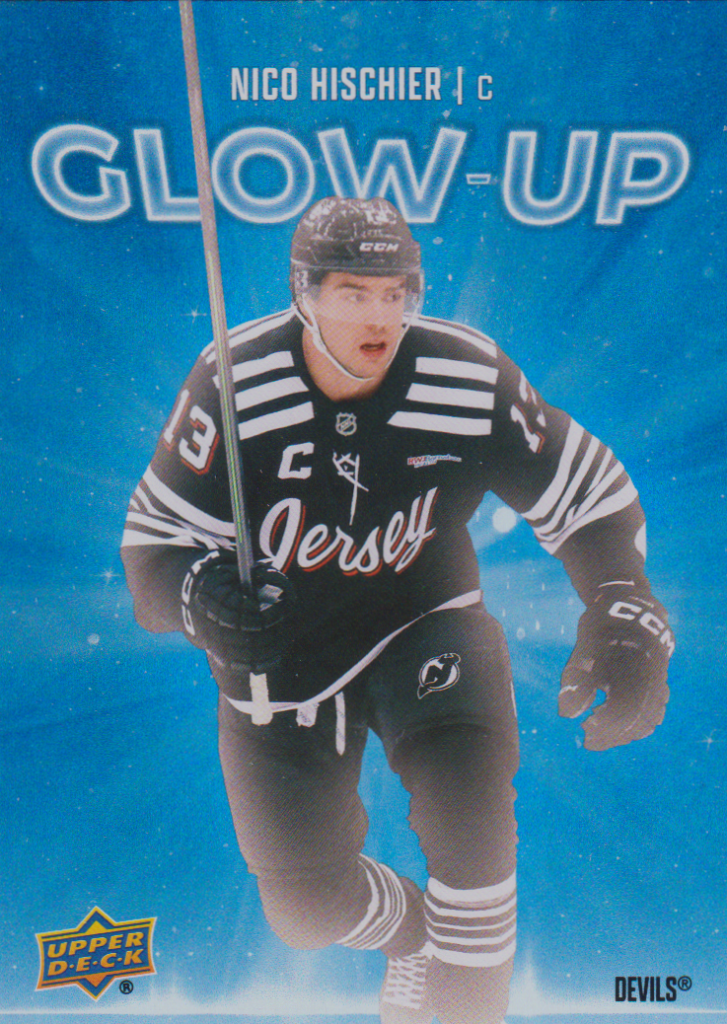 2025/26 Upper Deck Series 2 – Nico Hischier New Jersey Devils GU-6