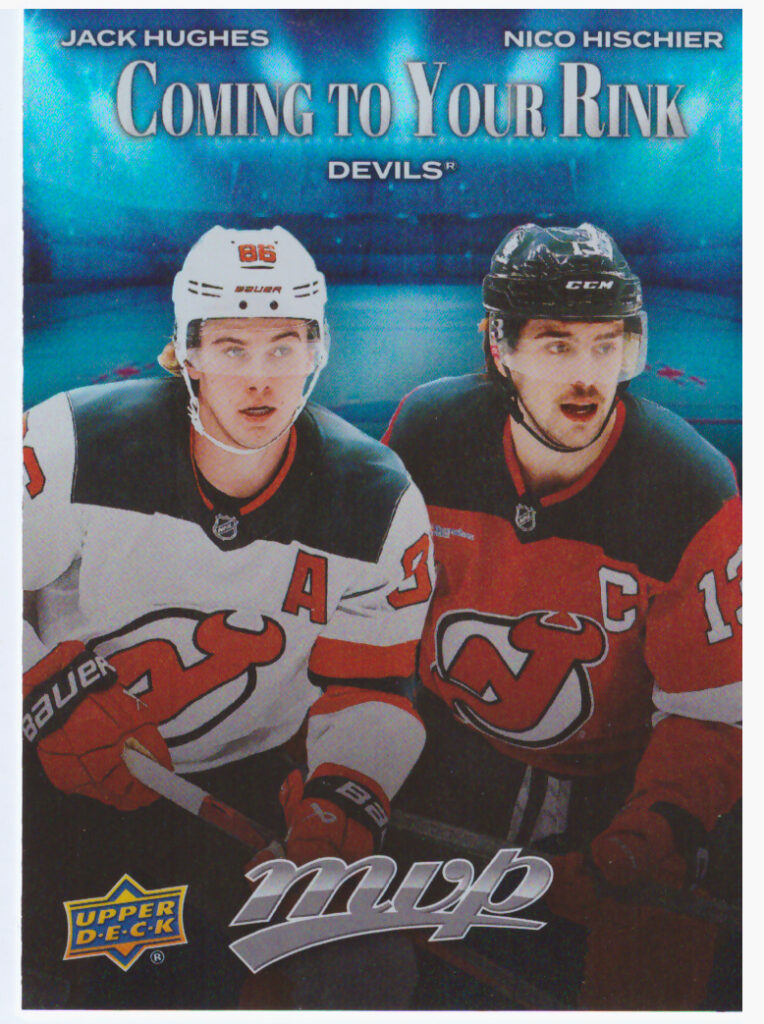 2025/26 MVP – Jack Hughes, Nico Hischier New Jersey Devils CR-17