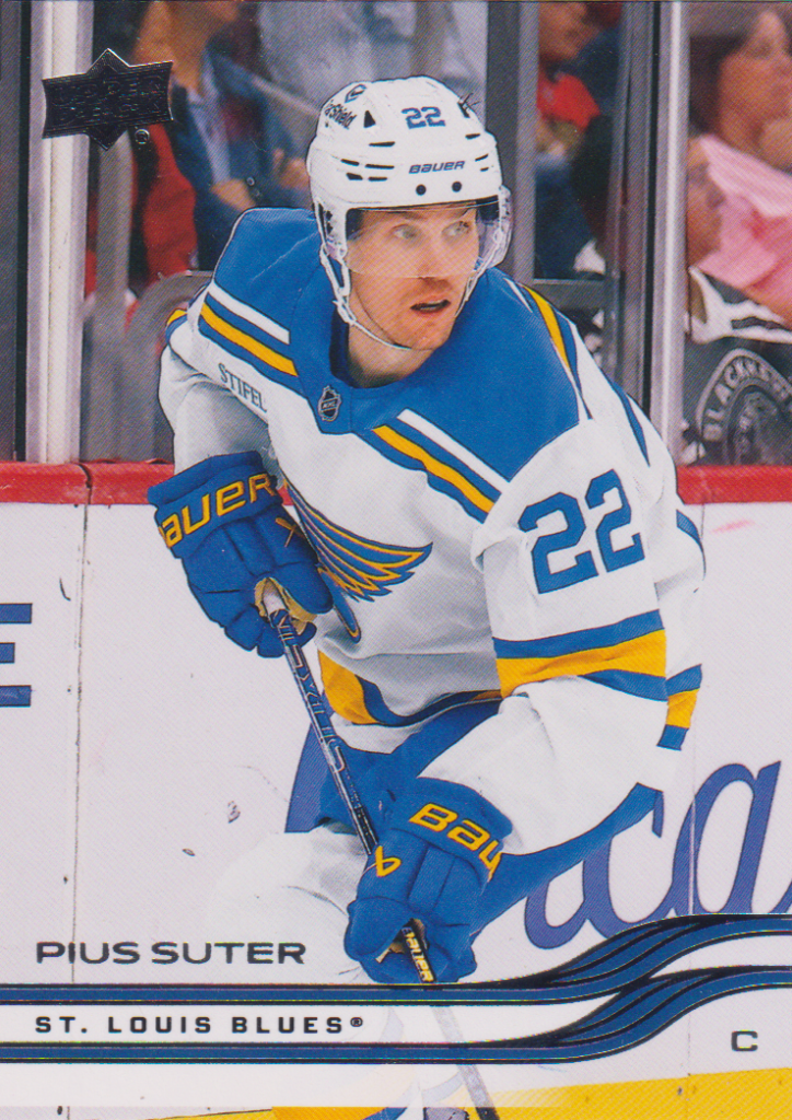2025/26 Extended – Pius Suter St. Louis Blues 609
