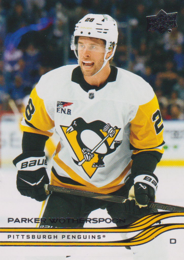 2025/26 Extended – Parker Wotherspoon Pittsburgh Penguins 596
