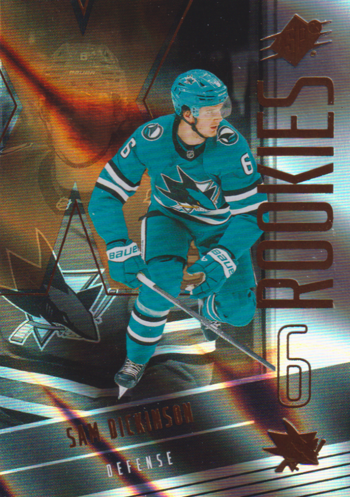 2025/26 SPx – Sam Dickinson San Jose Sharks 130