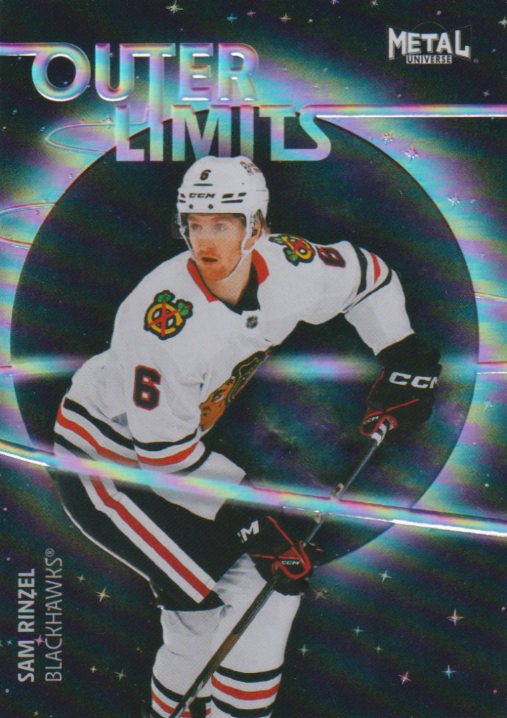 2025/26 Metal Universe – Sam Rinzel Chicago Blackhawks OL-100
