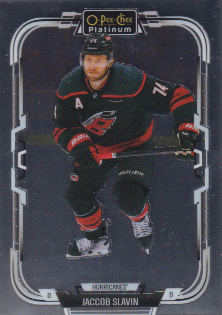 2025/26 O-Pee-Chee Platinum – Jaccob Slavin Carolina Hurricanes 123