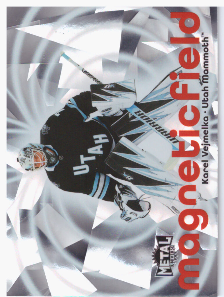 2025/26 Metal Universe – Karel Vejmelka Utah Mammoth 26 of 30 MF