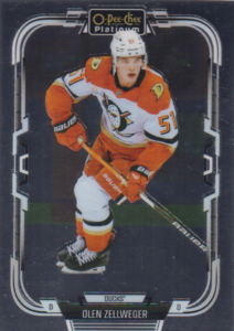 2025/26 O-Pee-Chee Platinum – Olen Zellweger Anaheim Ducks 121