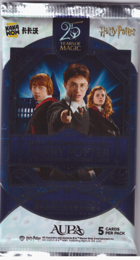 2026 Kakawow Aura Harry Potter 25th Anniversary hobby balíček