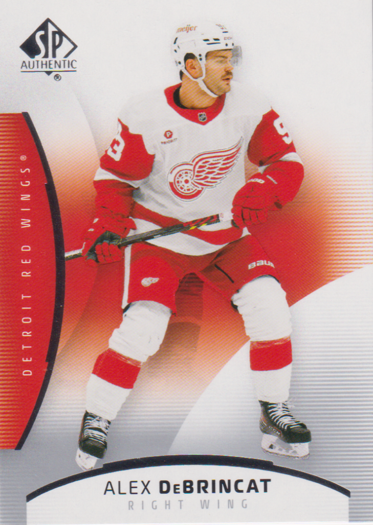 2025/26 SP Authentic – Alex DeBrincat Detroit Red Wings 86