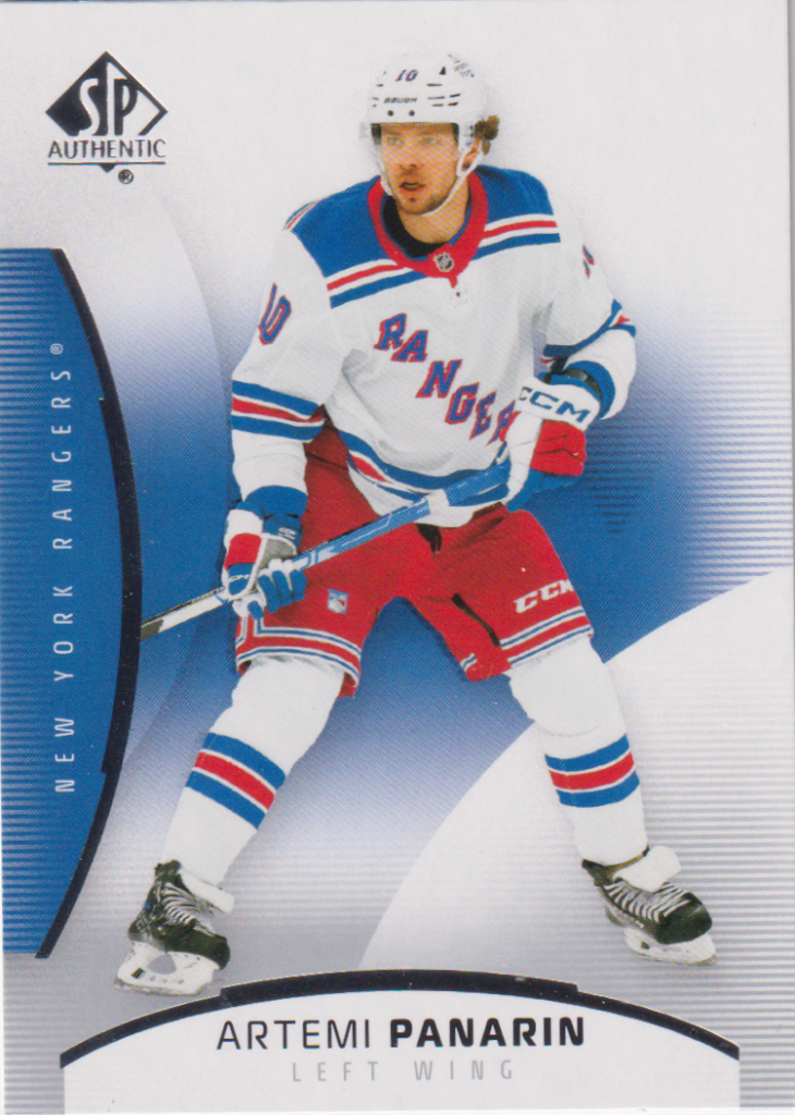 2025/26 SP Authentic – Artemi Panarin New York Rangers 76
