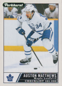 2025/26 Parkhurst – Auston Matthews Toronto Maple Leafs Checklist 101-200 200