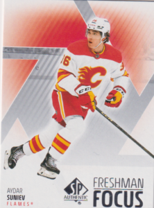 2025/26 SP Authentic – Aydar Suniev Calgary Flames FF-47