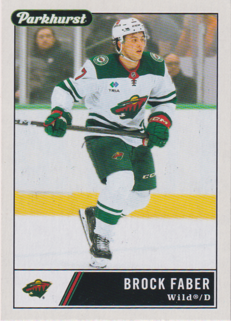 2025/26 Parkhurst – Brock Faber Minnesota Wild 38