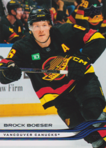 2025/26 Extended – Brock Boeser Vancouver Canucks 628