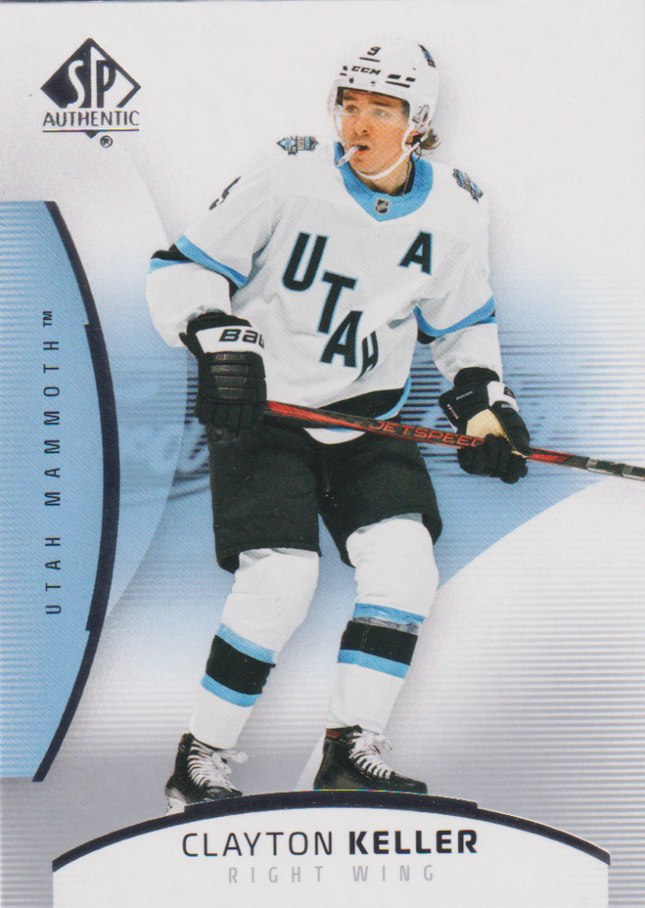 2025/26 SP Authentic – Clayton Keller Utah Mammoth 77