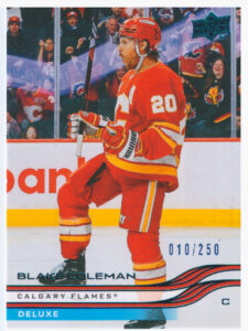 2025/26 Upper Deck Series 2 – Blake Coleman Calgary Flames 274   /250