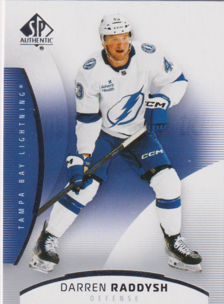 2025/26 SP Authentic – Darren Raddysh Tampa Bay Lightning 53