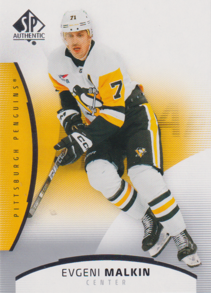 2025/26 SP Authentic – Evgeni Malkin Pittsburgh Penguins 42