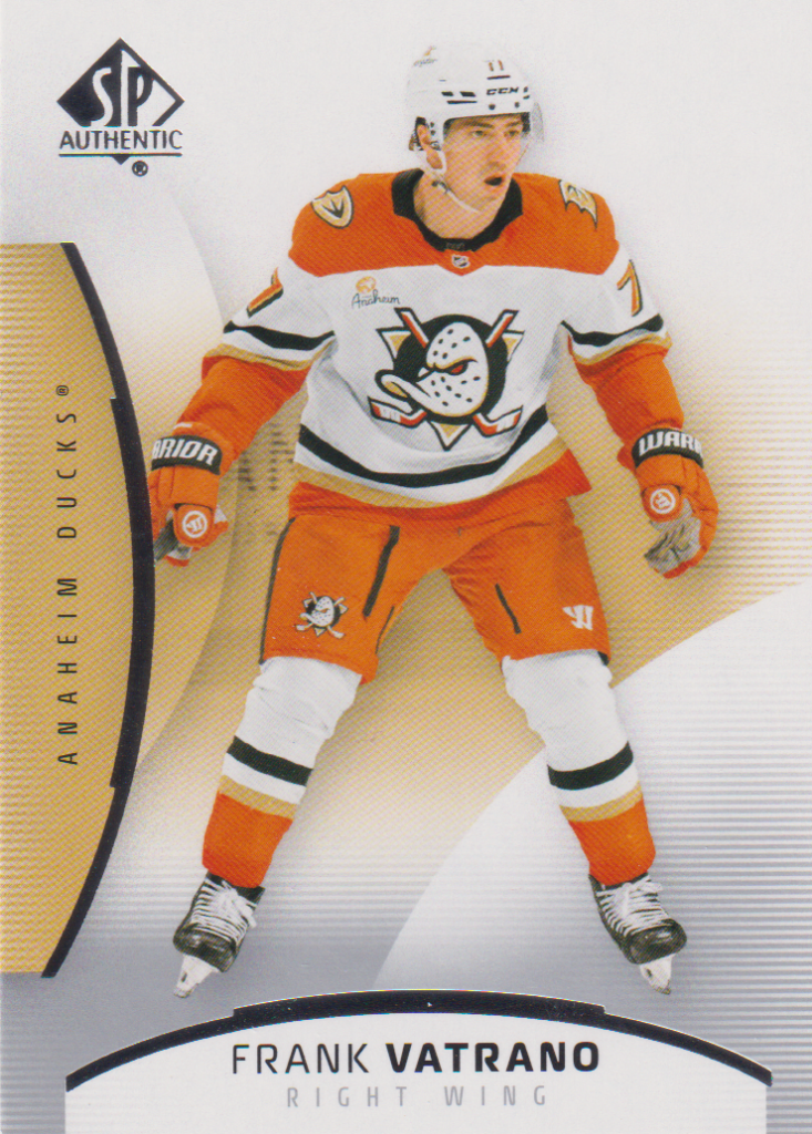 2025/26 SP Authentic – Frank Vatrano Anaheim Ducks 85