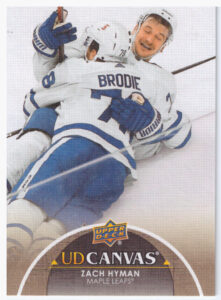 2021/22 Upper Deck Series 1 – Zach Hyman Toronto Maple Leafs C75