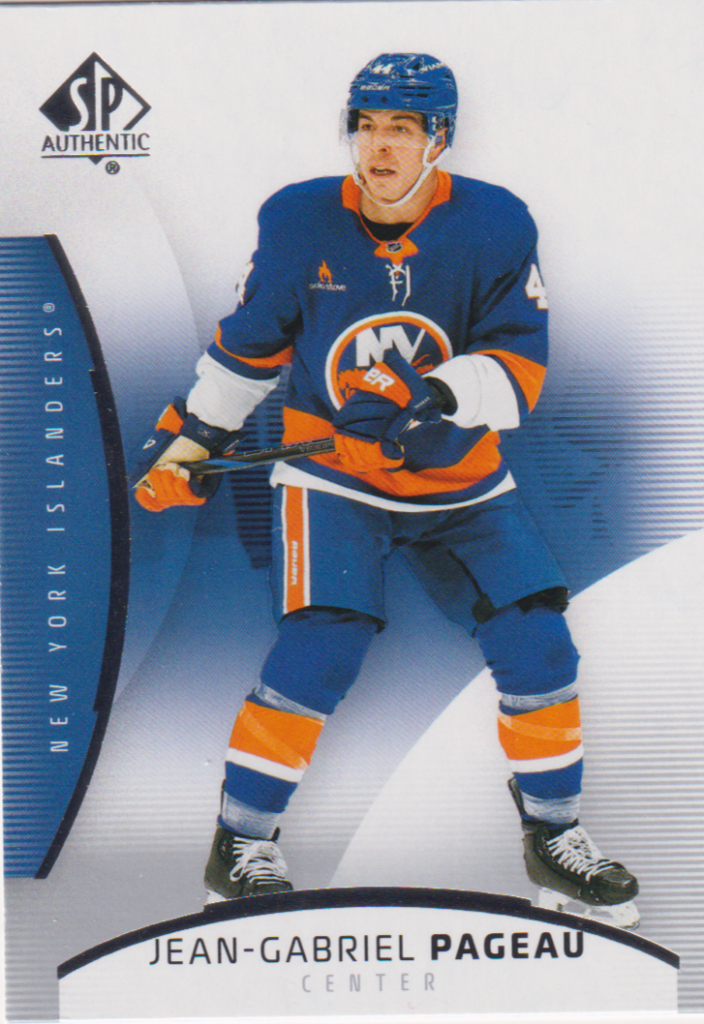 2025/26 SP Authentic – Jean-Gabriel Pegeau New York Islanders 64