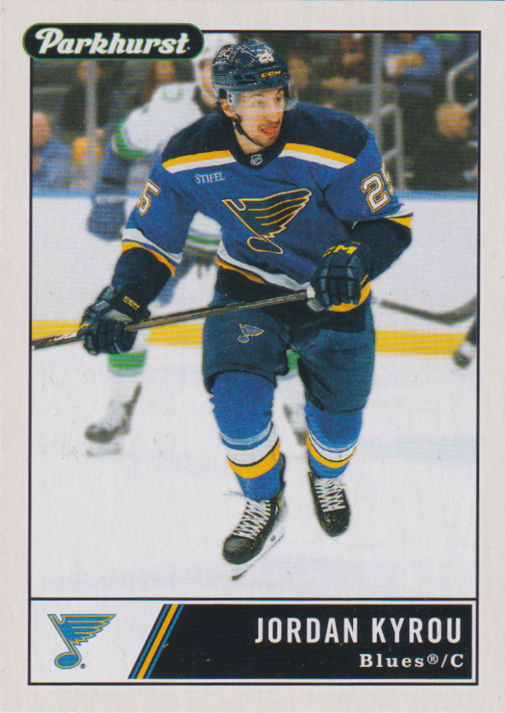 2025/26 Parkhurst – Jordan Kyrou St. Louis Blues 81