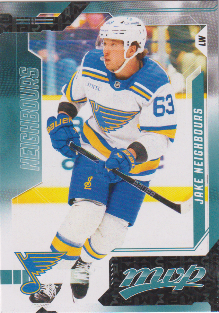 2026/27 MVP – Jake Neighbours St. Louis Blues 169