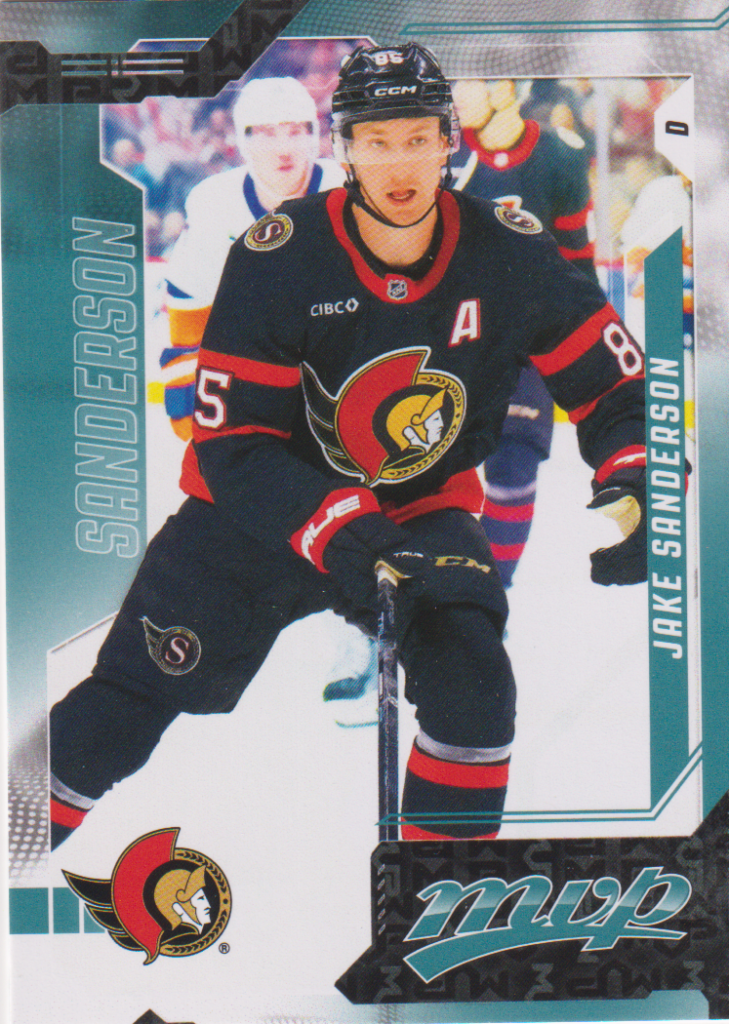 2026/27 MVP – Jake Sanderson Ottawa Senators 168