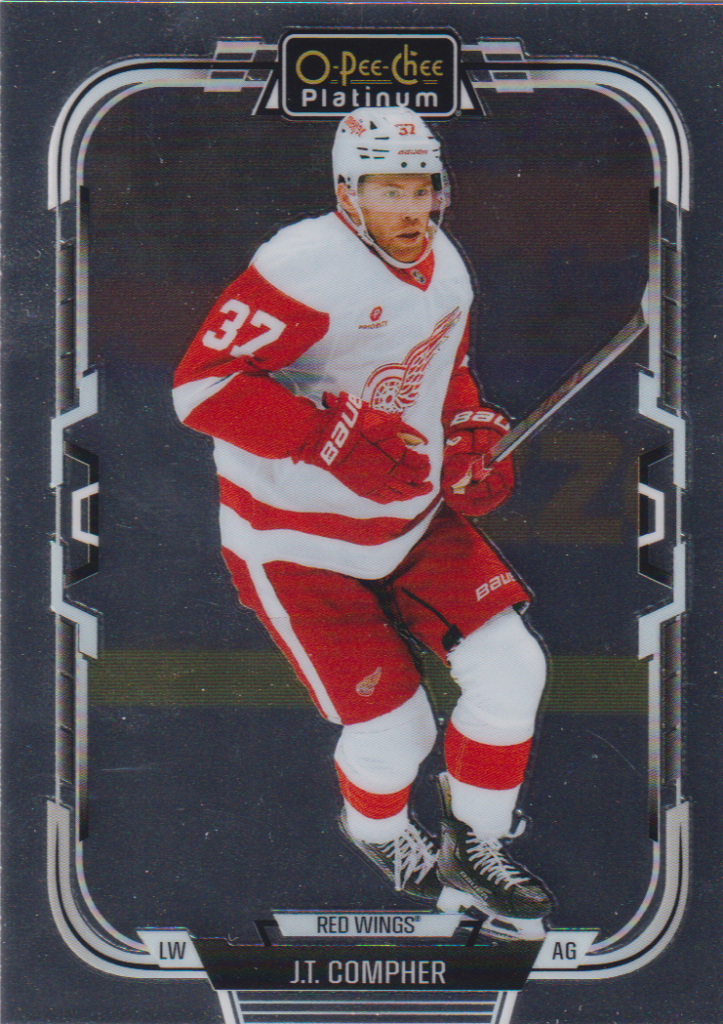 2025/26 O-Pee-Chee Platinum – J. T. Compher Detroit Red Wings 41