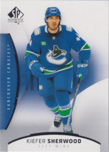2025/26 SP Authentic – Kiefer Sherwood Vancouver Canucks 81