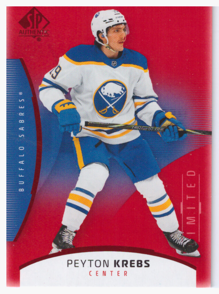2025/26 SP Authentic – Payton Krebs Buffalo Sabres 78