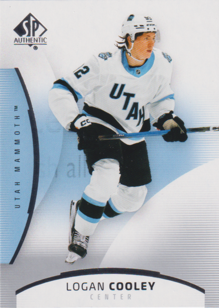 2025/26 SP Authentic – Logan Cooley Utah Mammoth 96
