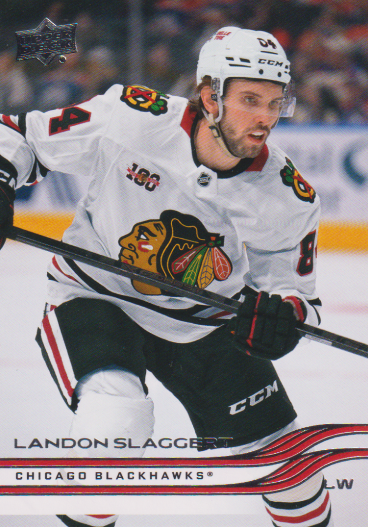 2025/26 Extended – Landon Slaggert Chicago Blackhawks 527