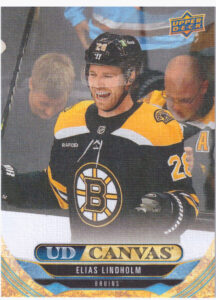 2024/25 UD Extended – Elias Lindholm Boston Bruins C292