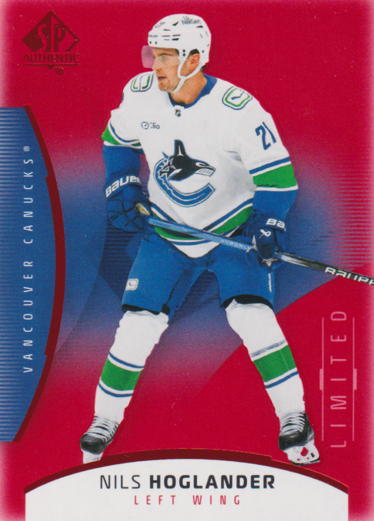 2025/26 SP Authentic – Nils Hoglander Vancouver Canucks 57