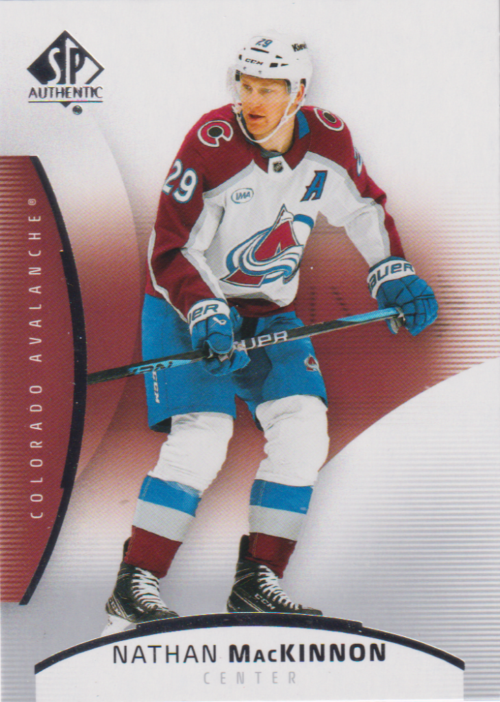 2025/26 SP Authentic – Nathan MacKinnon Colorado Avalanche 89