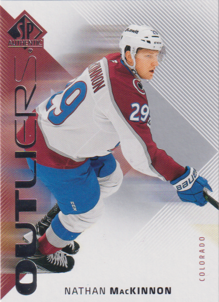 2025/26 SP Authentic – Nathan MacKinnon Colorado Avalanche O-5