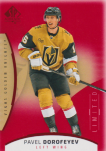 2025/26 SP Authentic – Pavel Dorofeyev Vegas Golden Knights 47