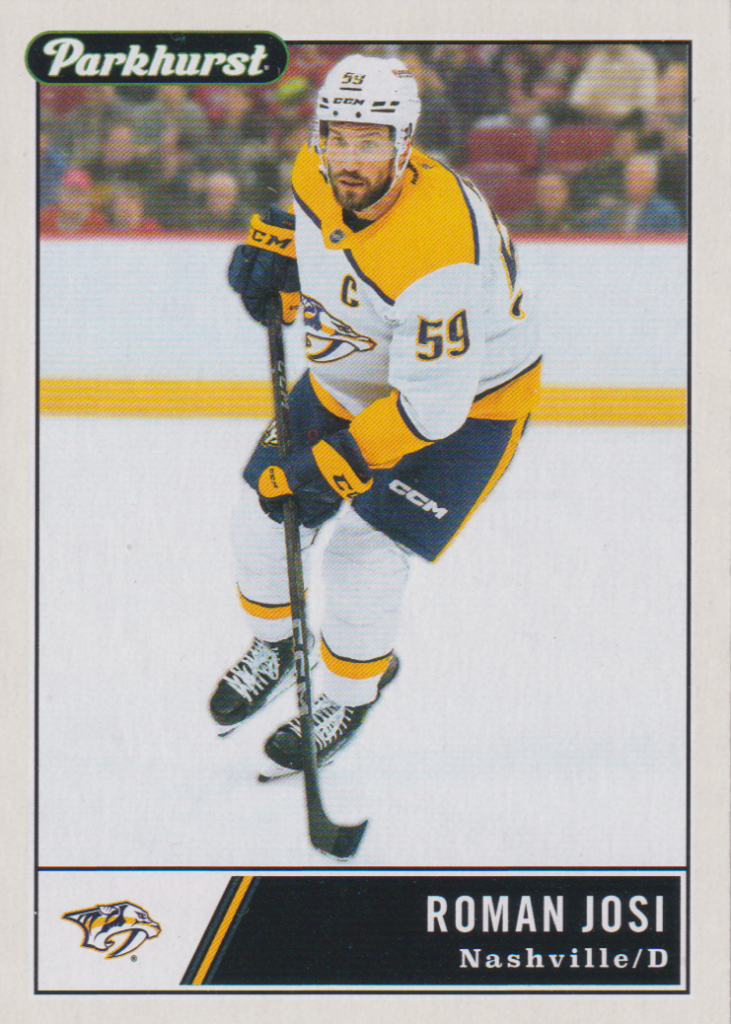 2025/26 Parkhurst – Roman Josi Nashville Predators 154