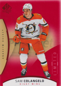 2025/26 SP Authentic – Sam Colangelo Anaheim Ducks 16