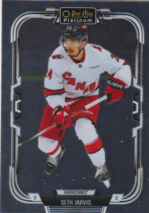 2025/26 O-Pee-Chee Platinum – Seth Jarvis Carolina Hurricanes 91