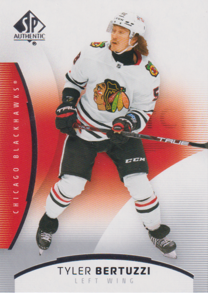 2025/26 SP Authentic – Tyler Bertuzzi Chicago Blackhawks 12