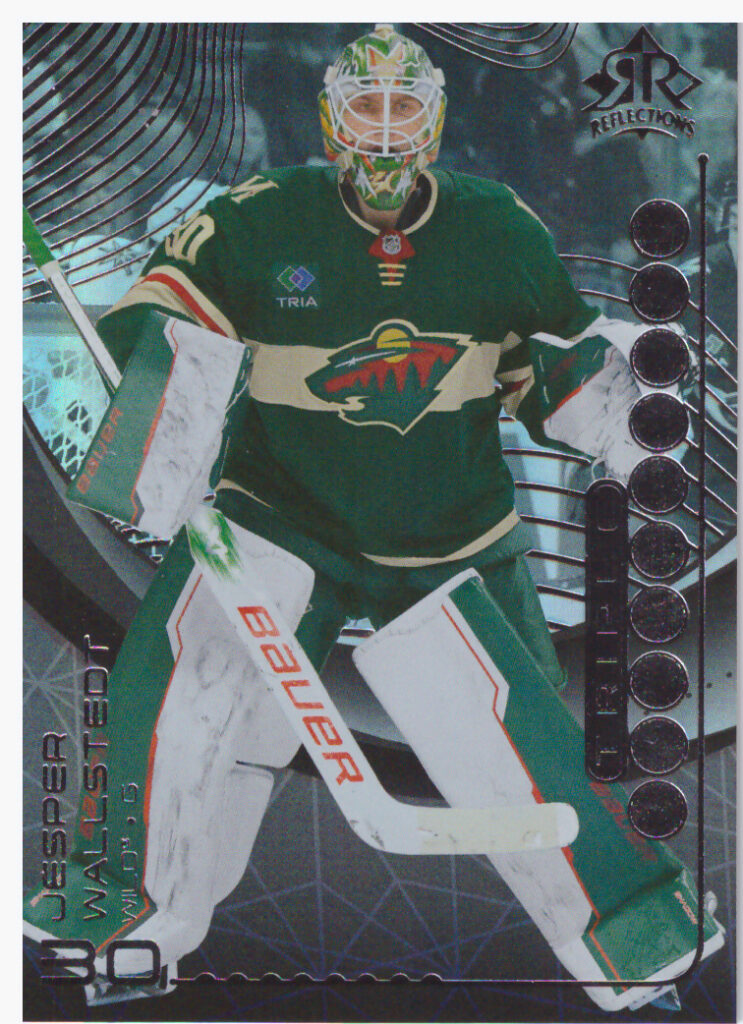 2024/25 UD Extended – Jesper Wallstedt Minnesota Wild TDR-3