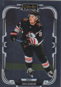 2025/26 O-Pee-Chee Platinum – Zach Benson Buffalo Sabres 16
