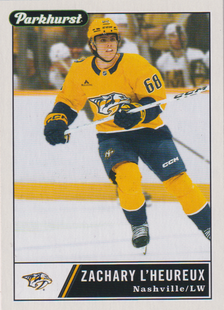 2025/26 Parkhurst – Zachary L´Heureux Nashville Predators 58