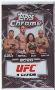 2026 Topps Chrome UFC blaster balíček