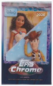 2026 Topps Chrome Disney blaster balíček