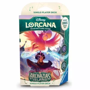 Disney Lorcana 7: Archazia´s Island starter deck – Amethyst and Steel